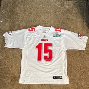 Fanatics White and Red Men's Mahomes Jersey
